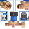 Propane/butane regulator with pressure adjustment 0.5-4 bar