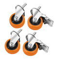 Set of 75mm swivel wheels 460kg 4pcs. KD3628