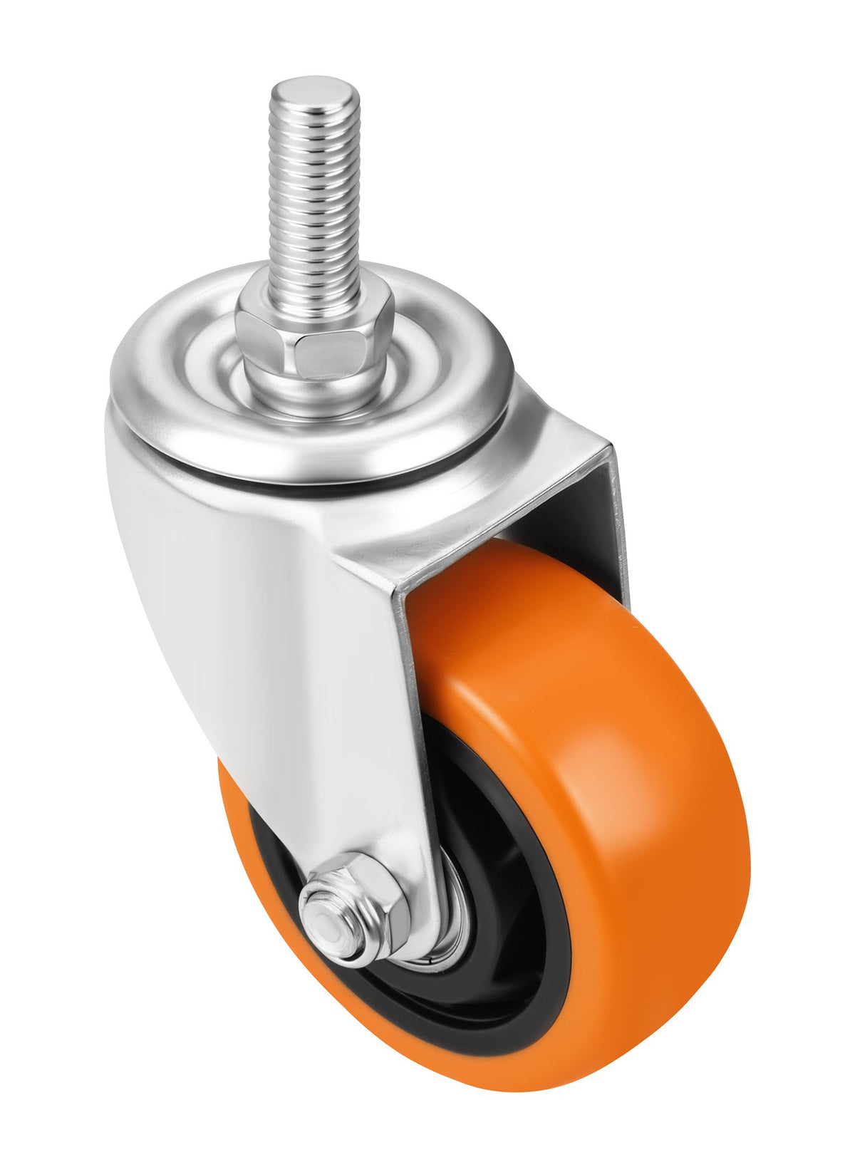 Set of 75mm swivel wheels 460kg 4pcs. KD3628