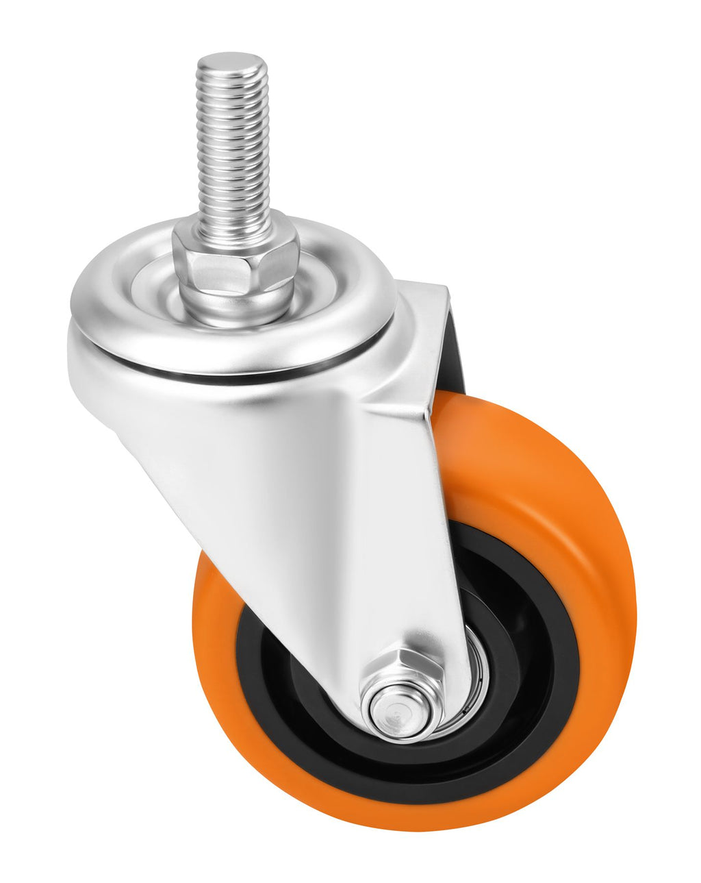 Set of 75mm swivel wheels 460kg 4pcs. KD3628