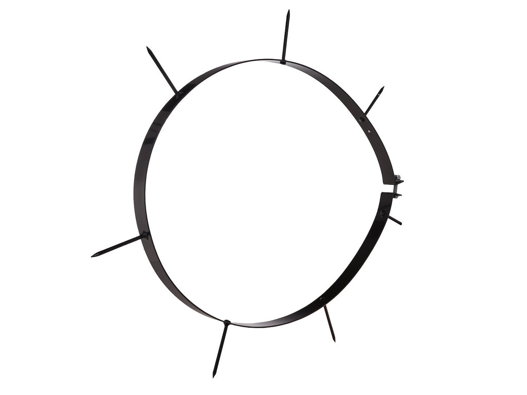 Ring with Spikes for Mounting on Garden Roller