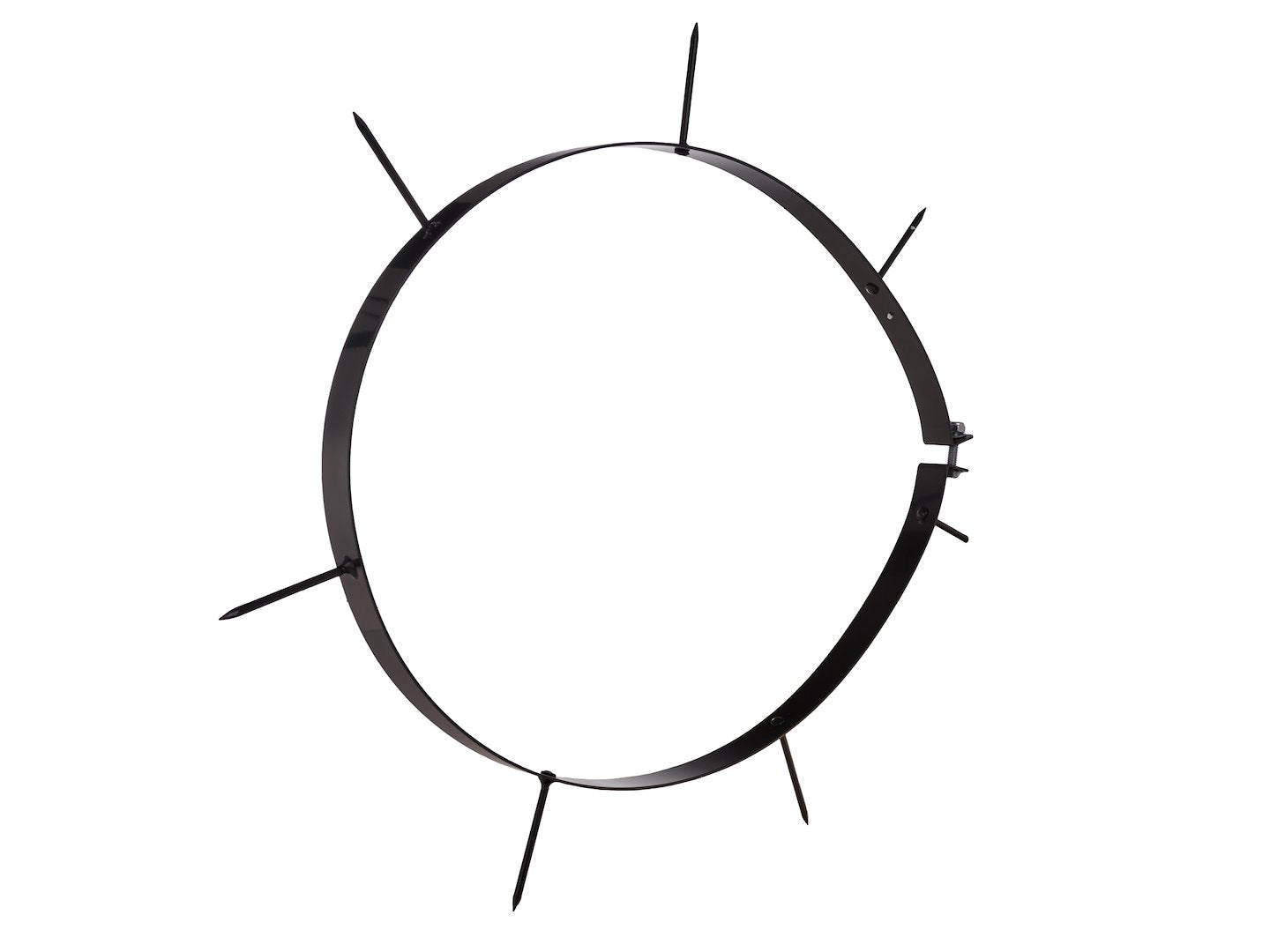 Ring with Spikes for Mounting on Garden Roller