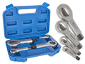 4-piece set of nut splitters 9–27 mm