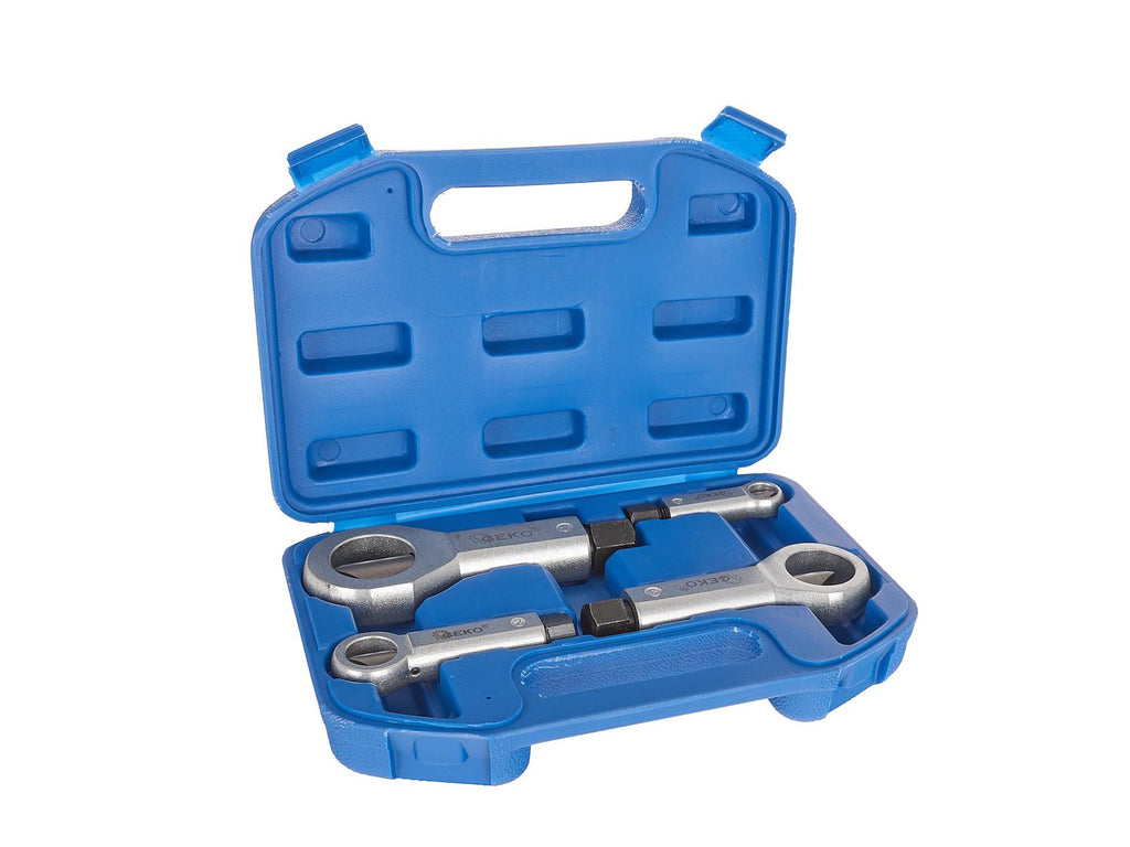 4-piece set of nut splitters 9–27 mm