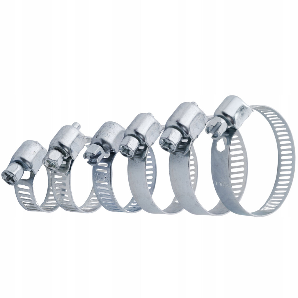 Kinnitusrihmade voolikuklambrite komplekt 26 tk 16-40mm Black