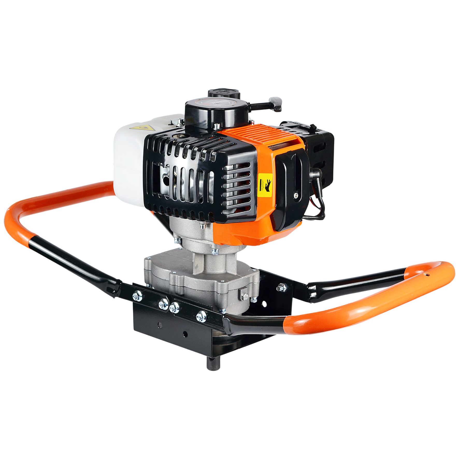 Bensiinimootoriga puur 5,8HP koos 3 puuriotsaga: 100mm, 150mm, 200mm