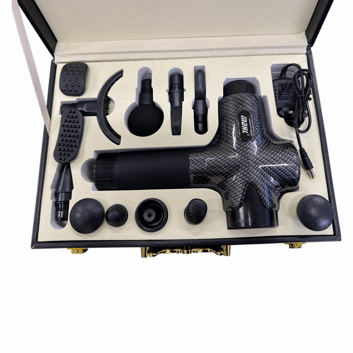 Massage Gun with 12 Interchangeable Heads