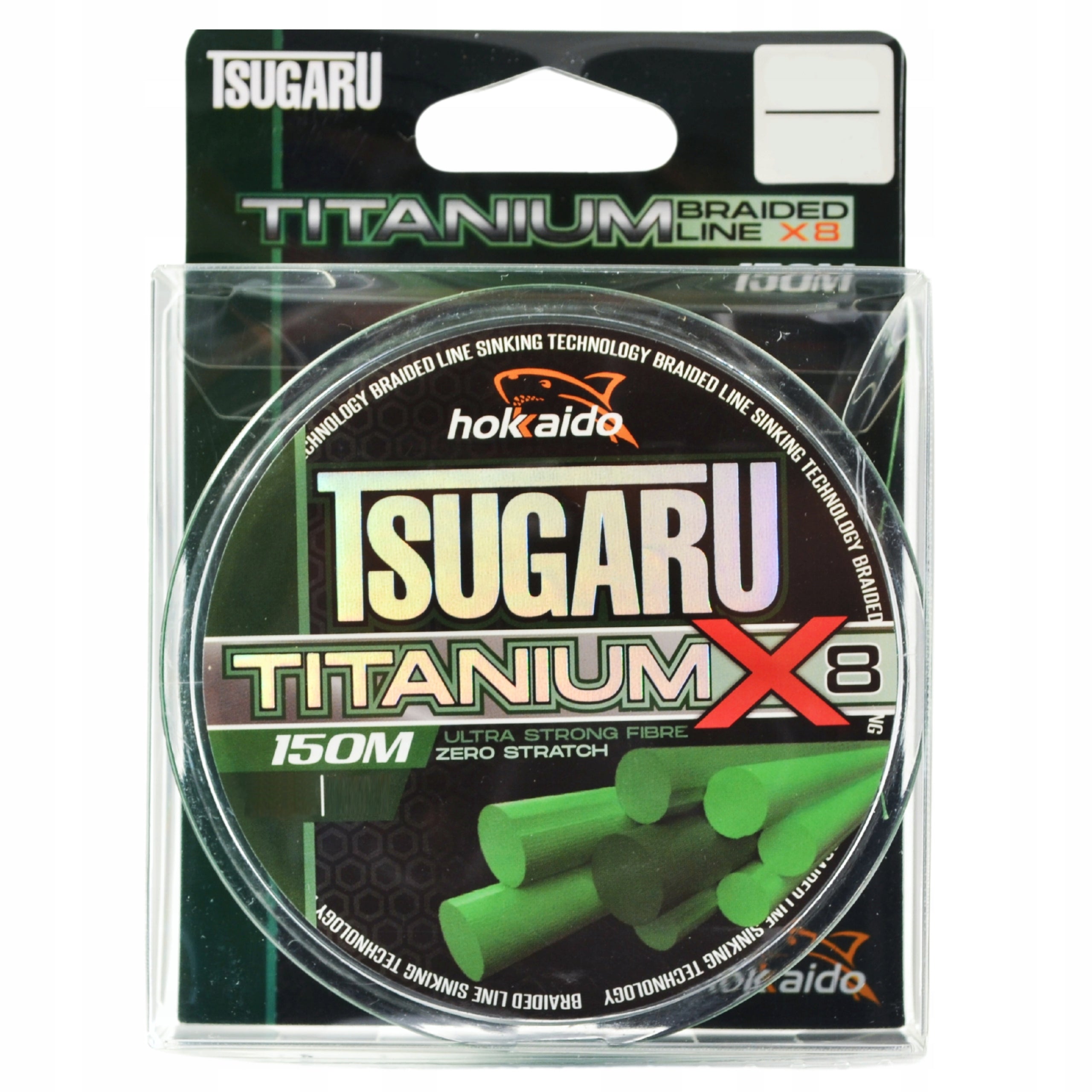 TITANUM X8 Hokkaido Braid 0.24mm 41.3kg 150m