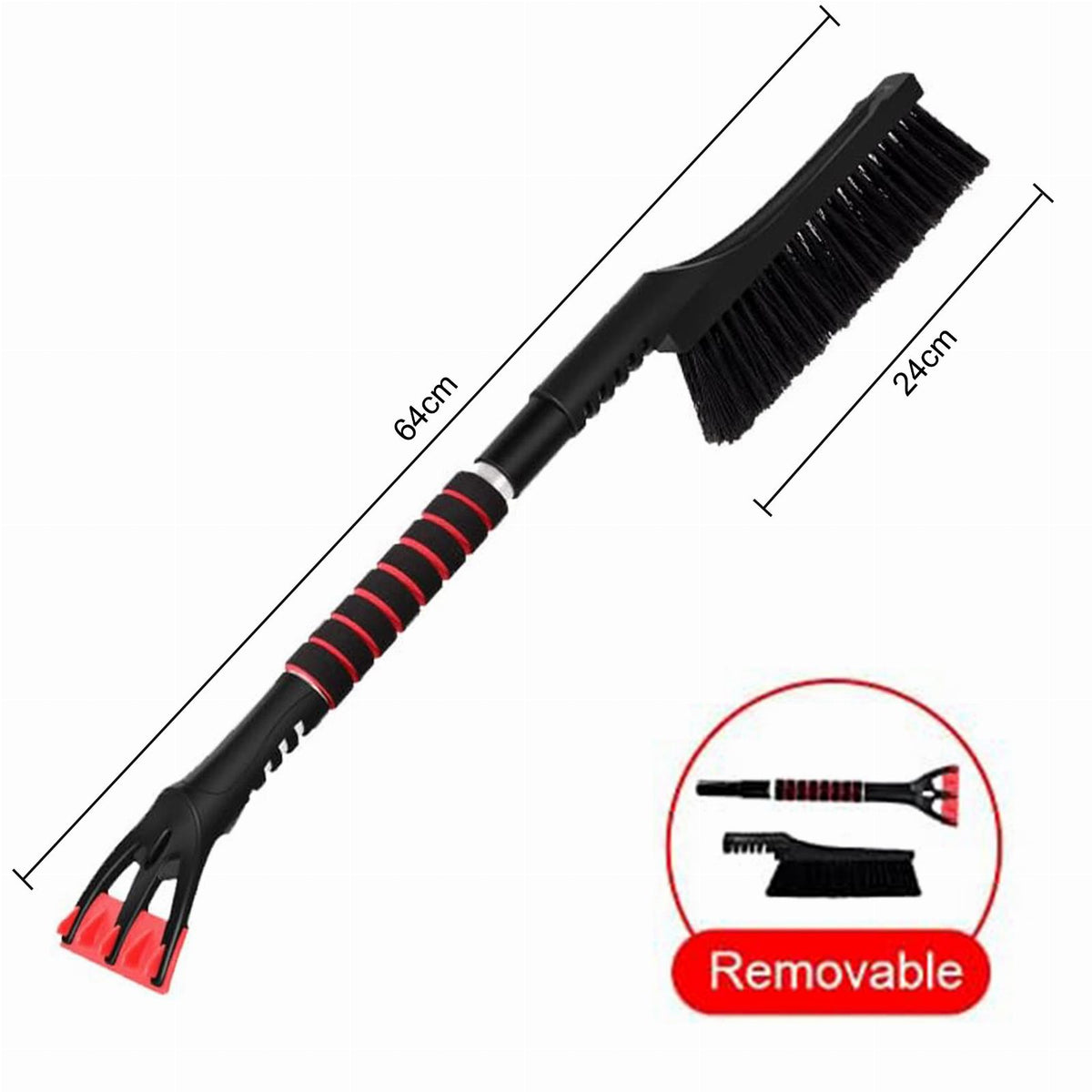Large Snow Brush and Ice Scraper for Car Windows
