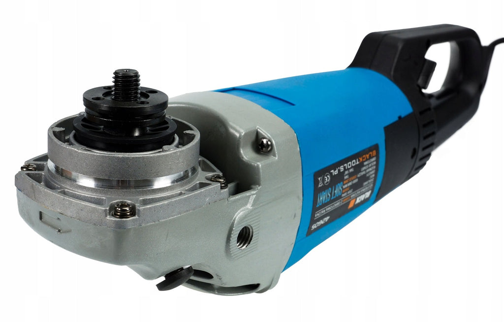 Electric Angle Grinder 230mm, 3500W, 6500rpm, Black with 180° Rotatable Handle