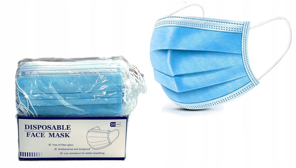 3W Disposable Protective Mask 50 pcs