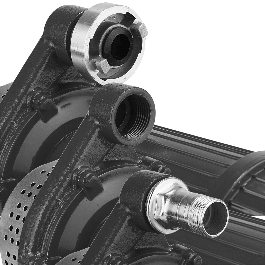 Sukelpump ujukiga puhta vee jaoks, alumiiniumist sõel, 1", 5000 L/H, Black