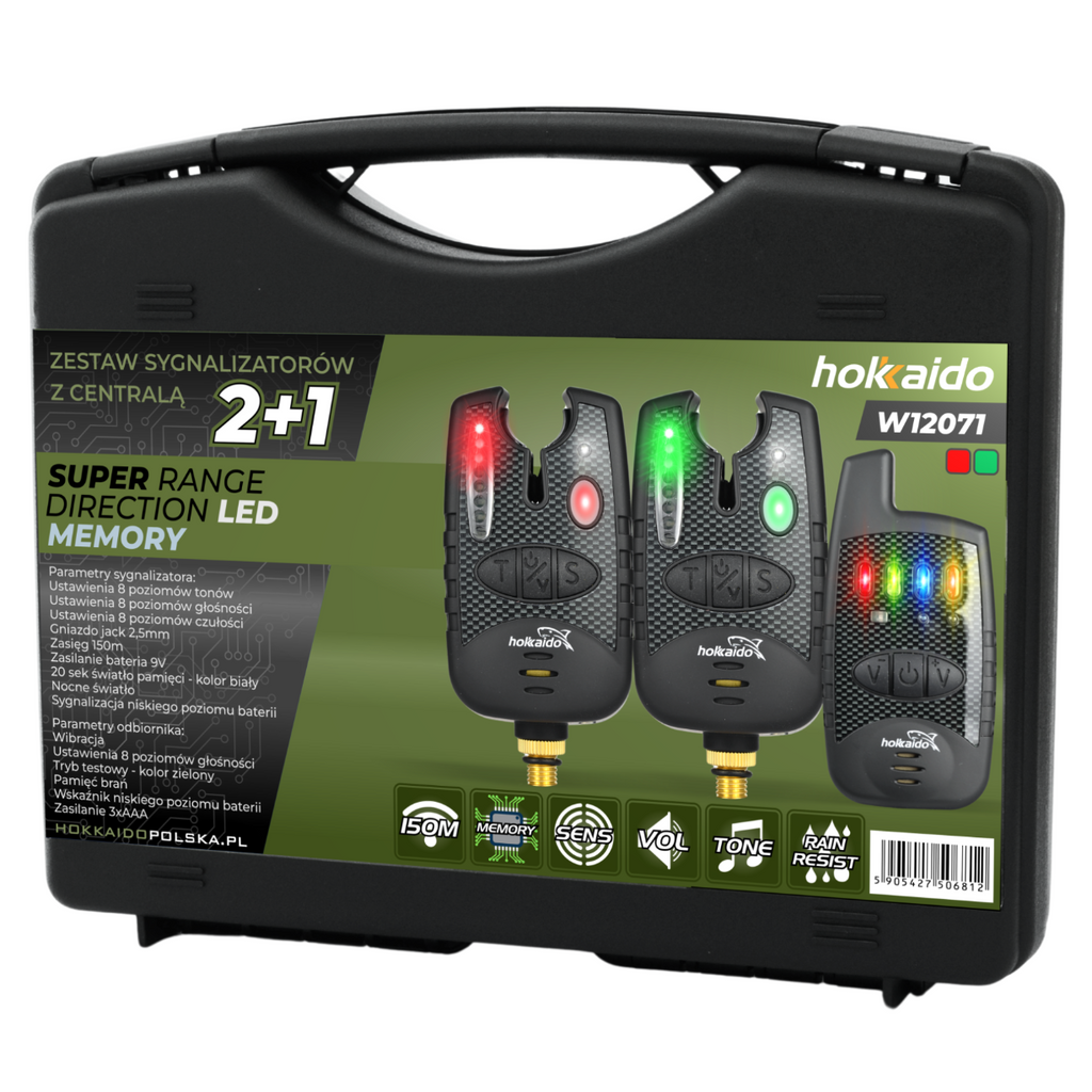 Kalastusäratused juhtpuldiga, LED, liinimälu, hämarikuandur ja karp