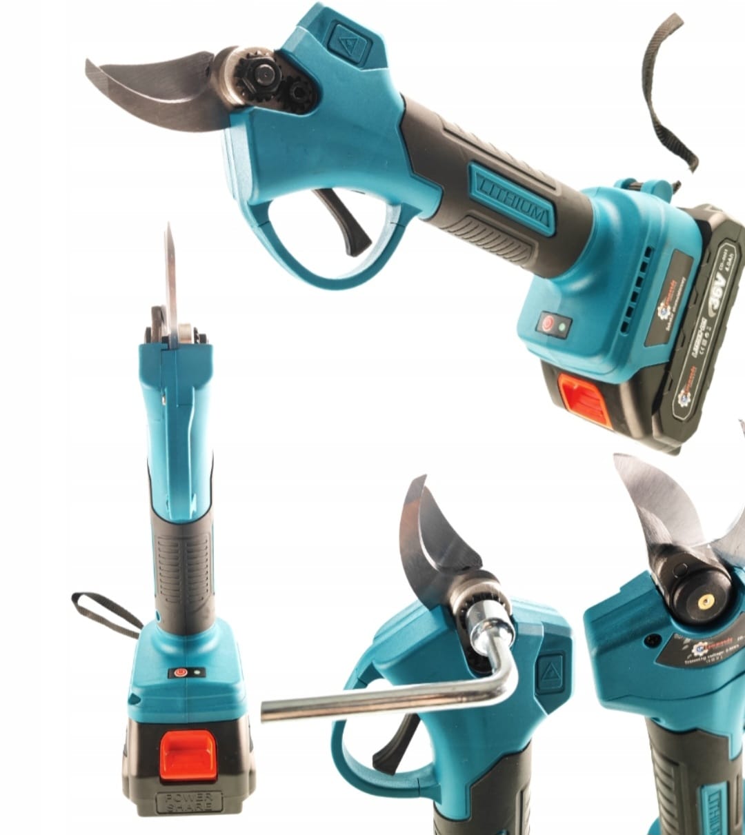 BOXER® 6-ühes akutoitega elektritööriistade komplekt | 36V | 3×5.0Ah akud | puur, haamer, lihvija, mutrivõti, kettsaag ja oksalõikur
