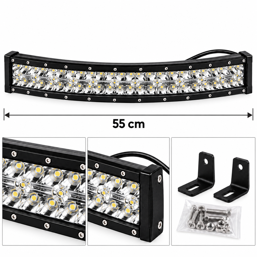 700 W 55 cm alumiiniumist LED-lisavalgusriba Y1721