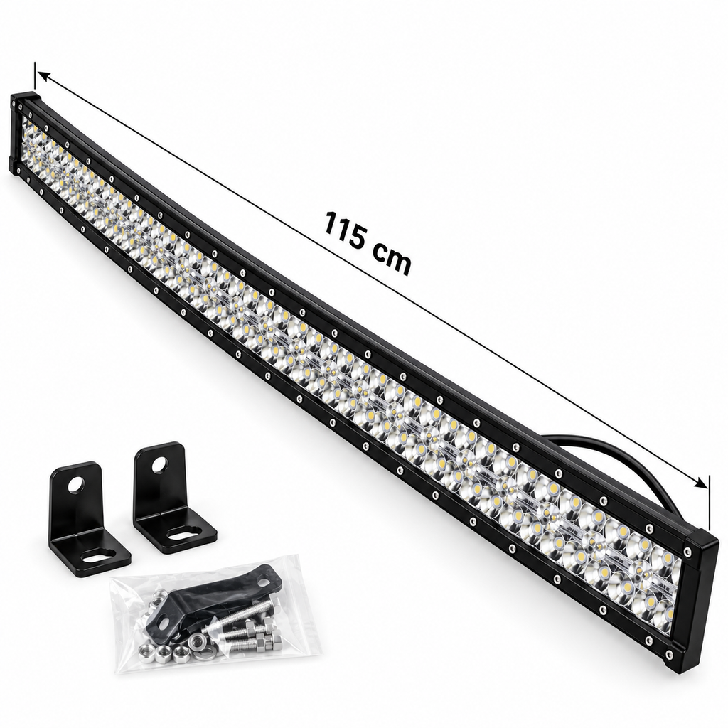 Kumer LED-lisavalgusriba sõidukile 900 W 115 cm 10–30 V Y173-1