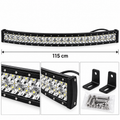 Kumer LED-lisavalgusriba sõidukile 900 W 115 cm 10–30 V Y173-1