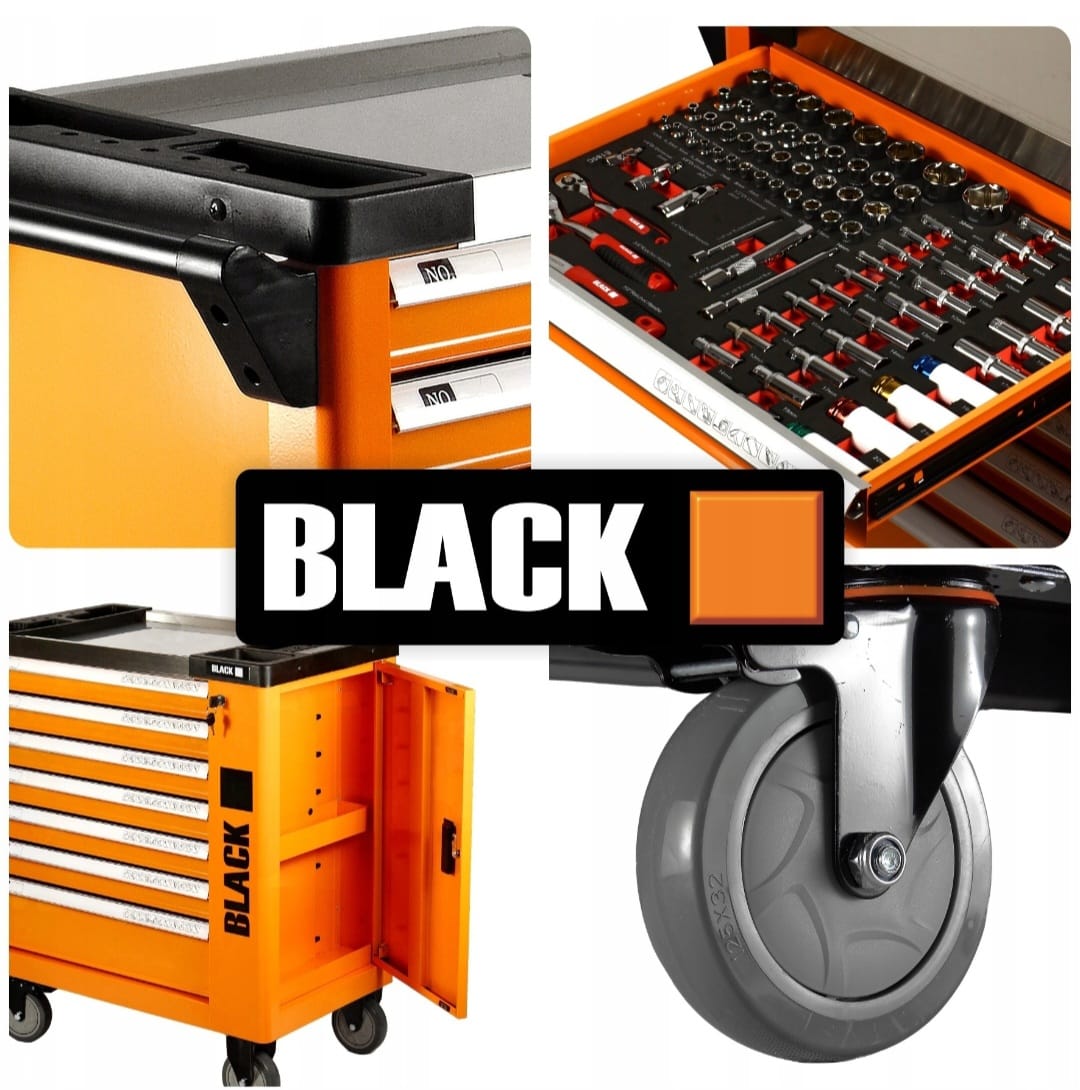 399-Piece Tool Cabinet 10501 | 7 Drawers, Lockable Cabinet and Brakes
