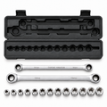 GY1028 14-piece wrench and socket set displayed outside the case