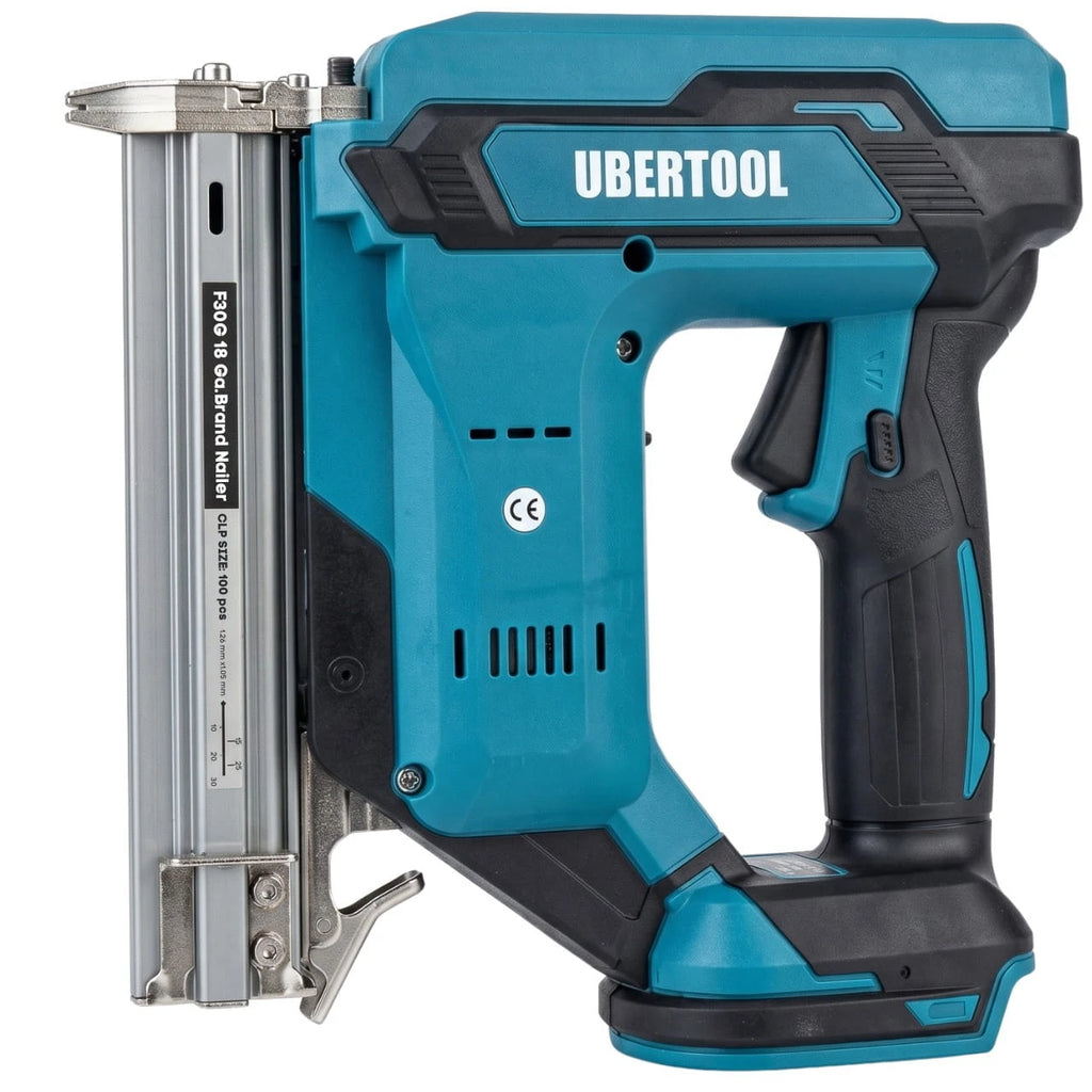 UBERTOOL 21 V juhtmeta naelapüstol 2 × 4 Ah aku, 500 naela ja kandekohvriga Z1066