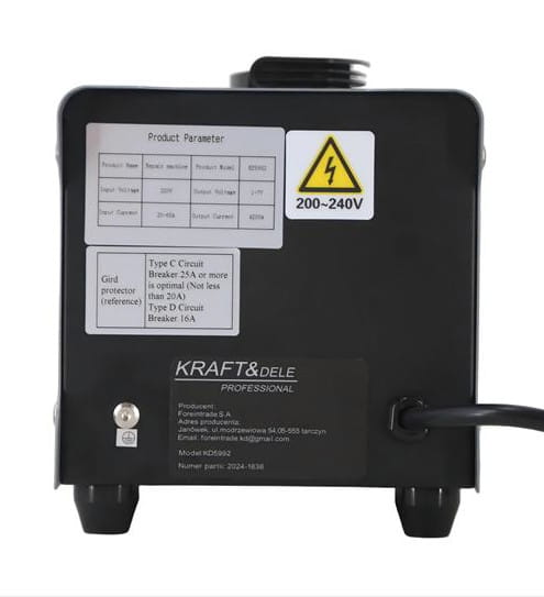 KD5992 keretööde punktkeevitusseade (Spotter) + tarvikud – 4200A, 1–7V, 220V, 12-kuuline garantii (D36)