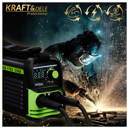 KRAFT&DELE KD1783 keevitusaparaat 330A – MMA / TIG LIFT (VRD)