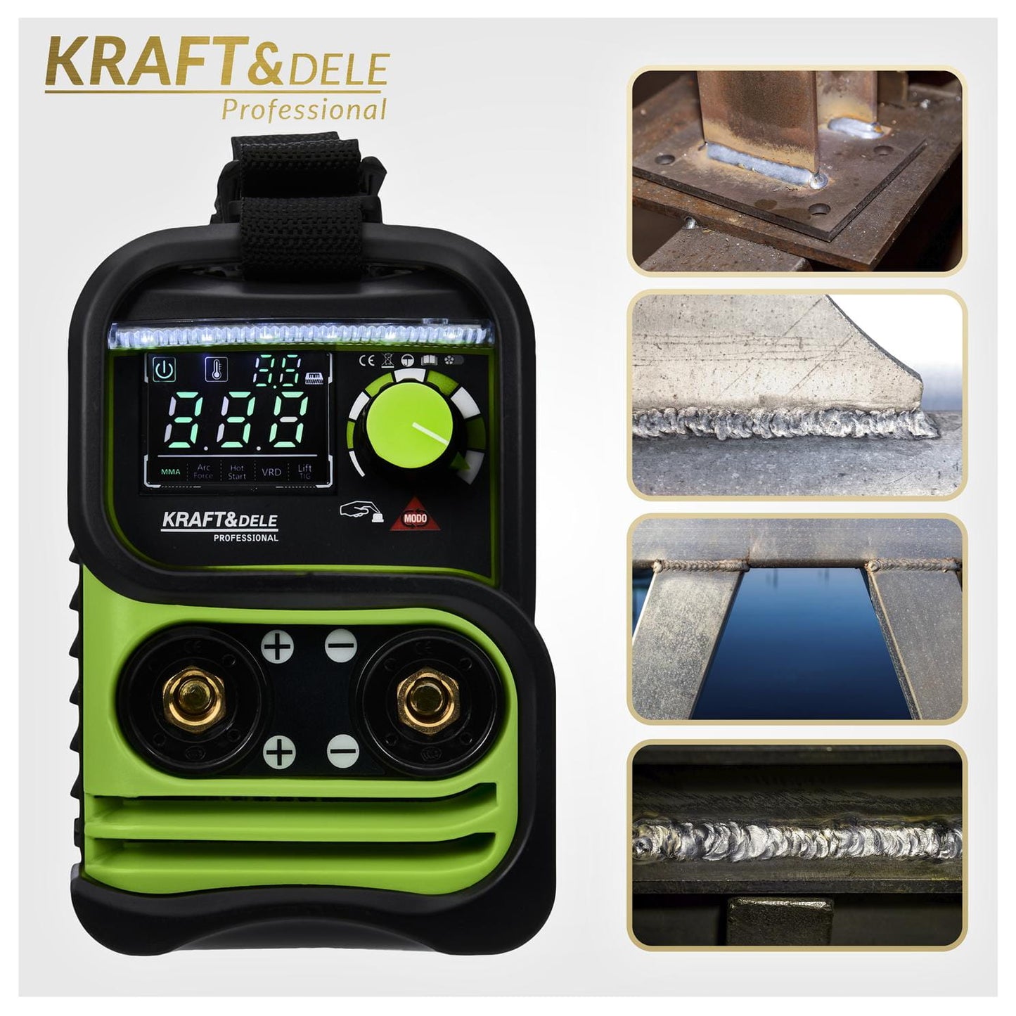 KRAFT&DELE KD1783 keevitusaparaat 330A – MMA / TIG LIFT (VRD)