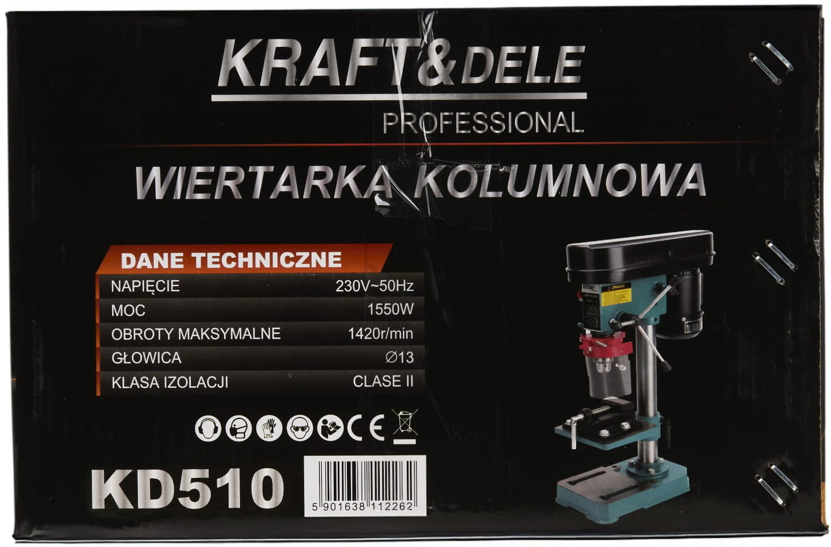 Column drill 1550W KD510