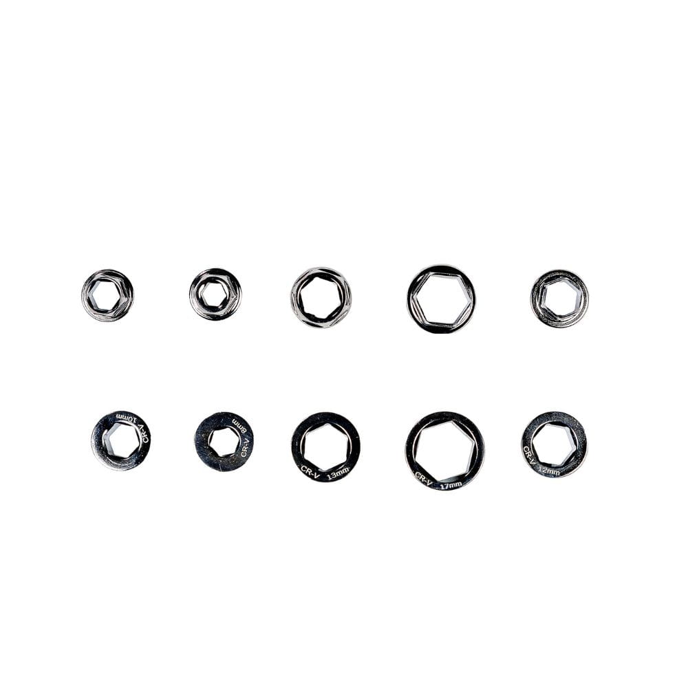 Pöördpeaga narrevõti ja padrunikomplekt 8–19 mm Cr-V GY1024