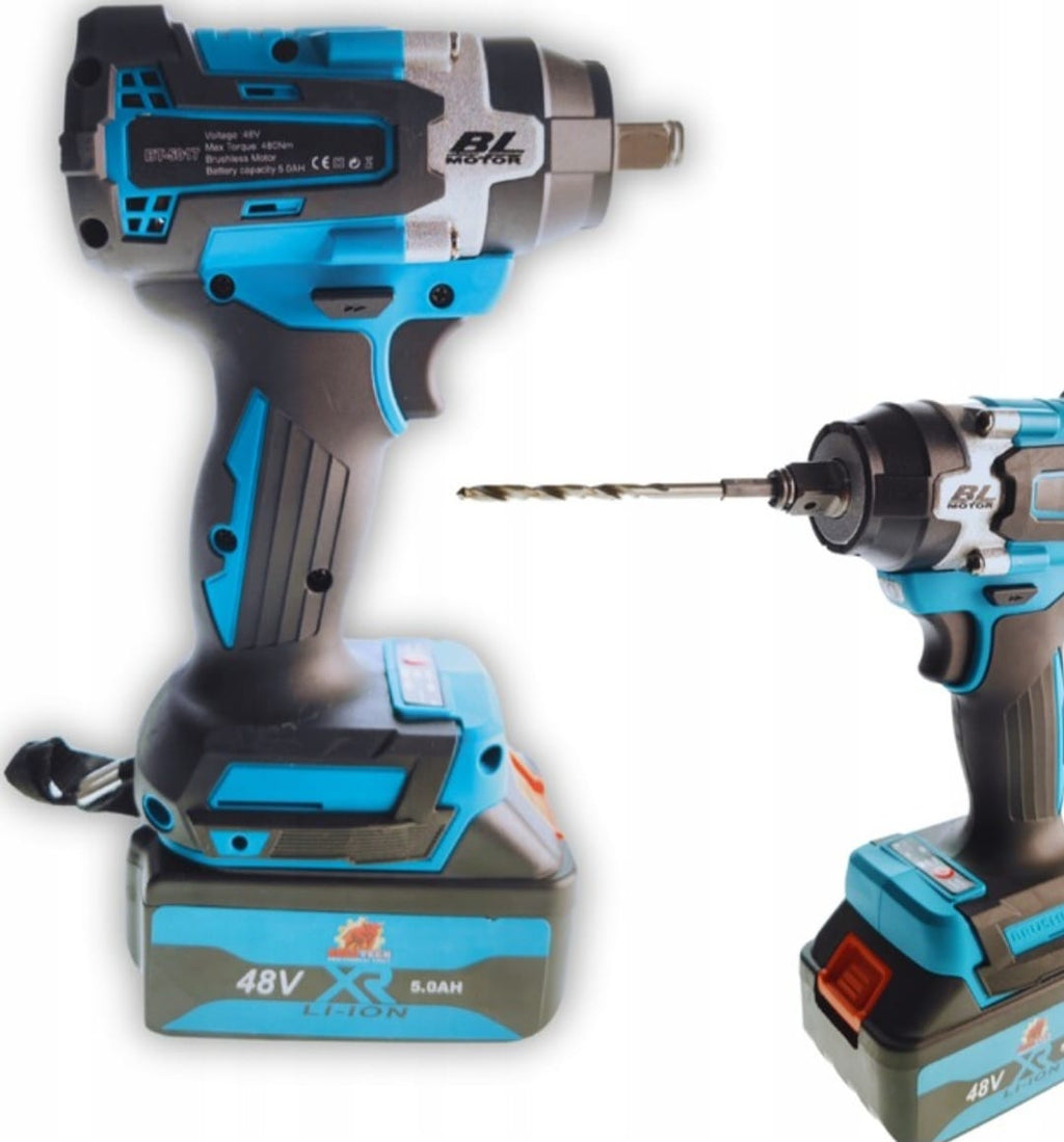 BOXER® 6-ühes akutoitega elektritööriistade komplekt | 36V | 3×5.0Ah akud | puur, haamer, lihvija, mutrivõti, kettsaag ja oksalõikur