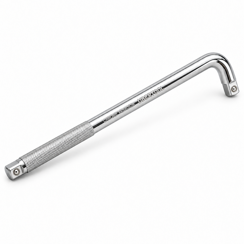 UBERTOOL T-703B L-handle socket wrench – reverse angled view