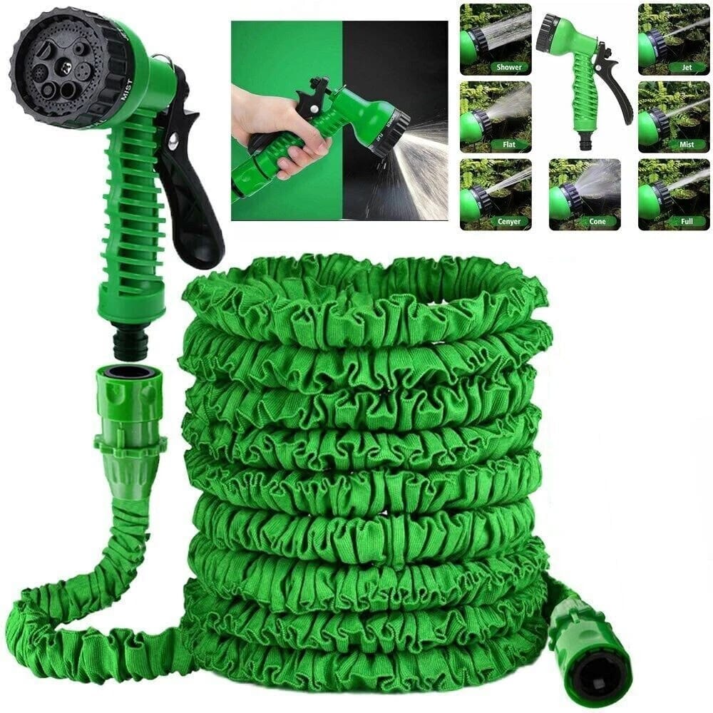 Magic Hose 7.5M Expandable Garden Hose with 7-Mode Spray Gun (VA4)
