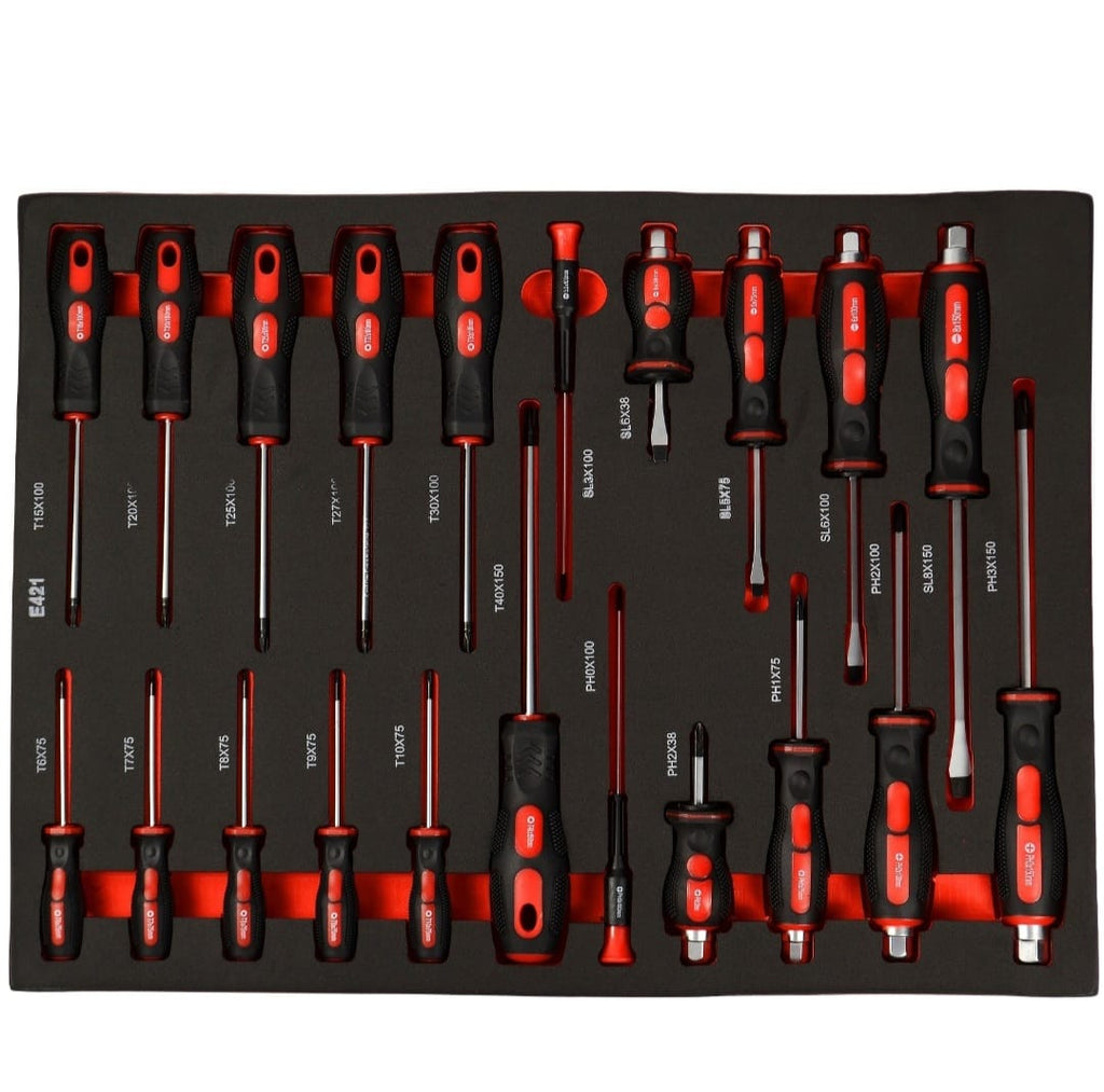 399-Piece Tool Cabinet 10501 | 7 Drawers, Lockable Cabinet and Brakes