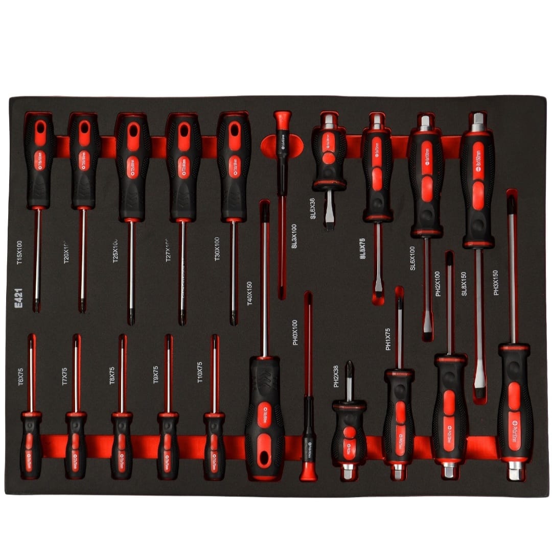 399-Piece Tool Cabinet 10501 | 7 Drawers, Lockable Cabinet and Brakes