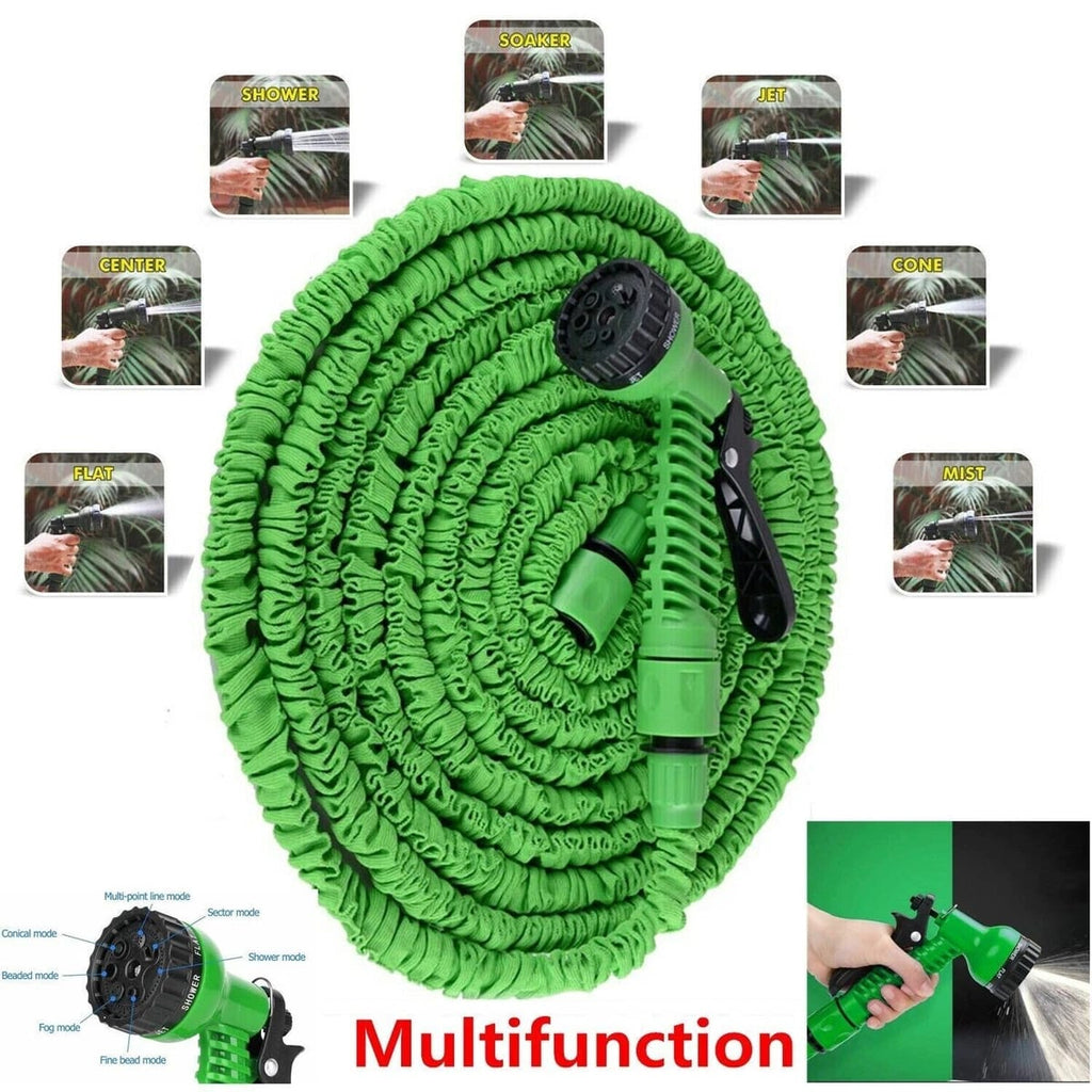 Magic Hose 7.5M Expandable Garden Hose with 7-Mode Spray Gun (VA4)