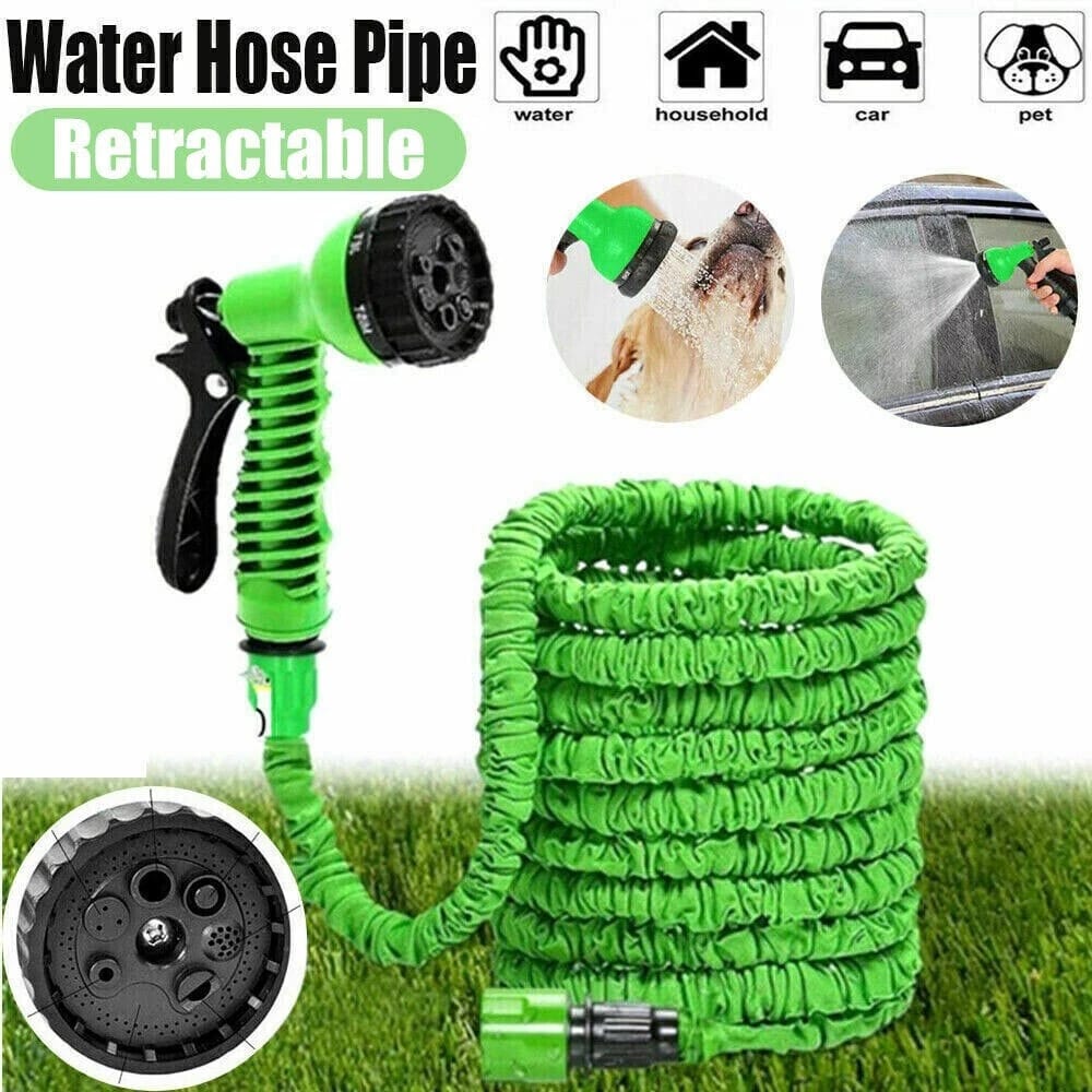 Magic Hose 7.5M Expandable Garden Hose with 7-Mode Spray Gun (VA4)