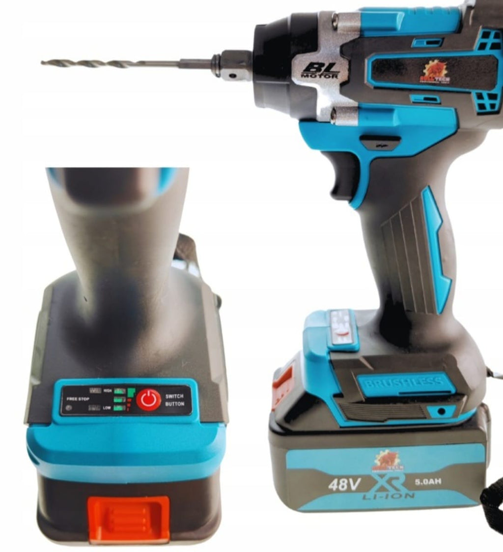 BOXER® 6-ühes akutoitega elektritööriistade komplekt | 36V | 3×5.0Ah akud | puur, haamer, lihvija, mutrivõti, kettsaag ja oksalõikur