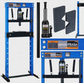 20T Hydraulic Workshop Press | Heavy-Duty 20 Ton Garage Press with Accessories (D45)