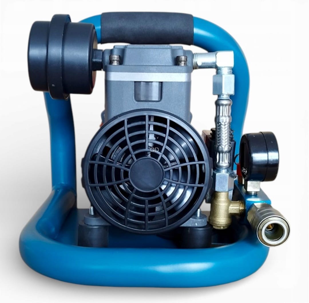 RANGERZ RS-1358 Juhtmeta õlivaba õhukompressor 1.5L 48V | 8 Bar | 2 × 5.0Ah akut