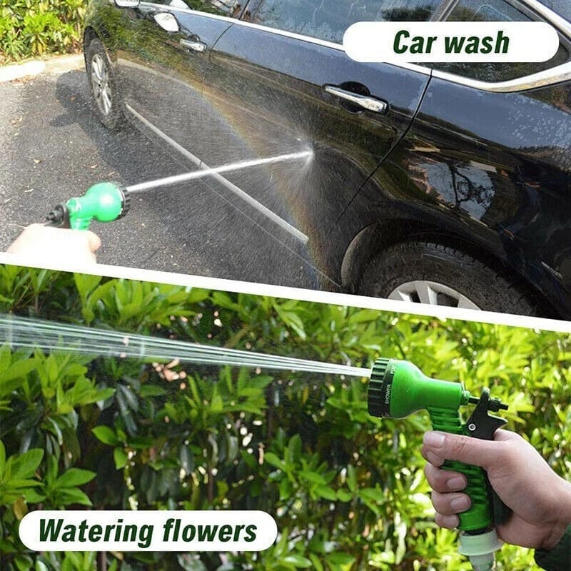 Magic Hose 7.5M Expandable Garden Hose with 7-Mode Spray Gun (VA4)