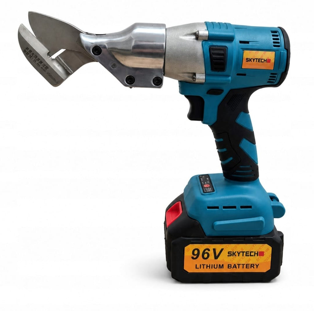 SKYTECH akutoitega plekikäärid kuni 2 mm, 2 × 96 V, 600 RPM ST-1112