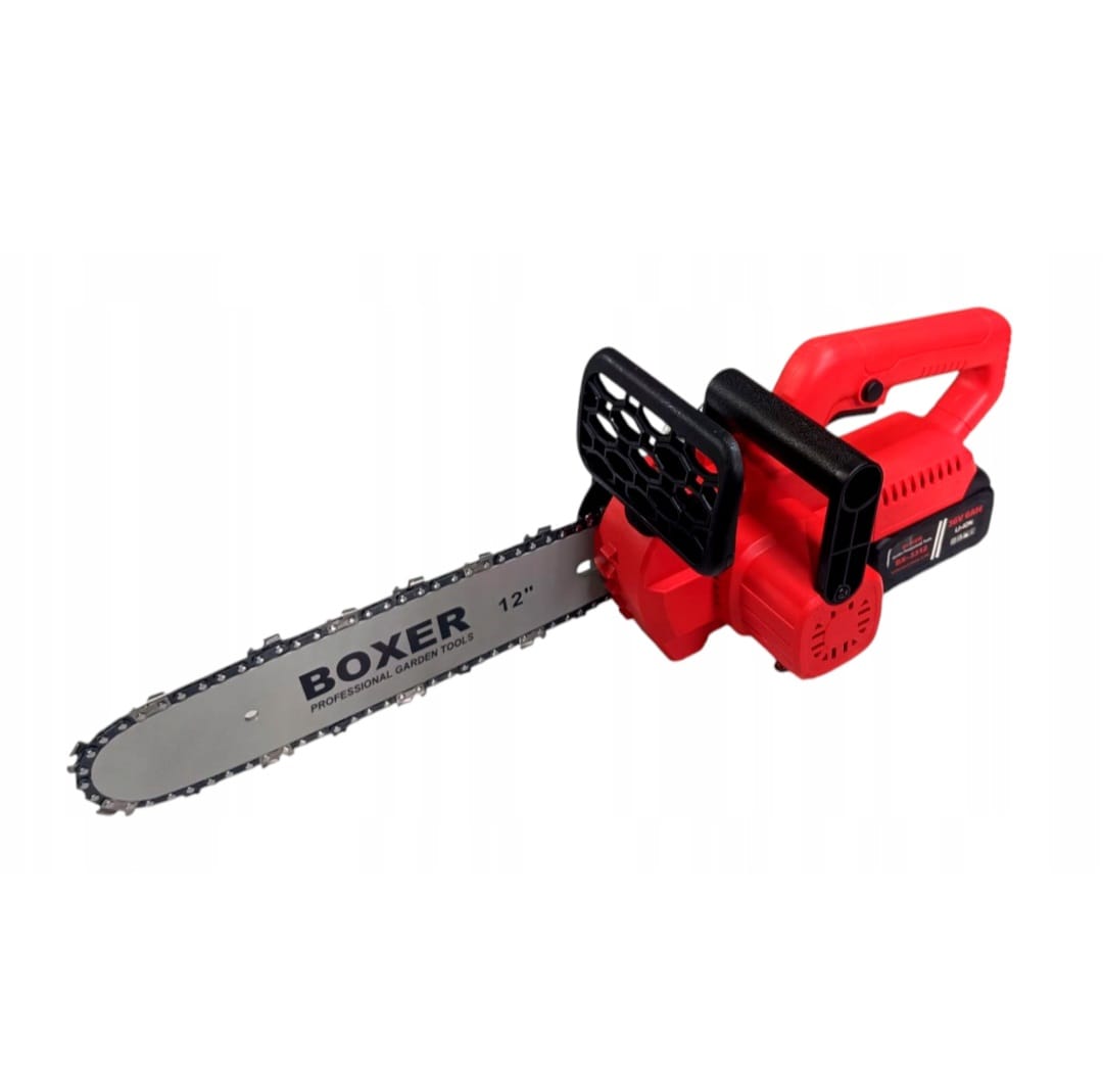 BOXER BX-3312 Cordless Chainsaw 12" 36V 6Ah Brushless – 2 Batteries + Case