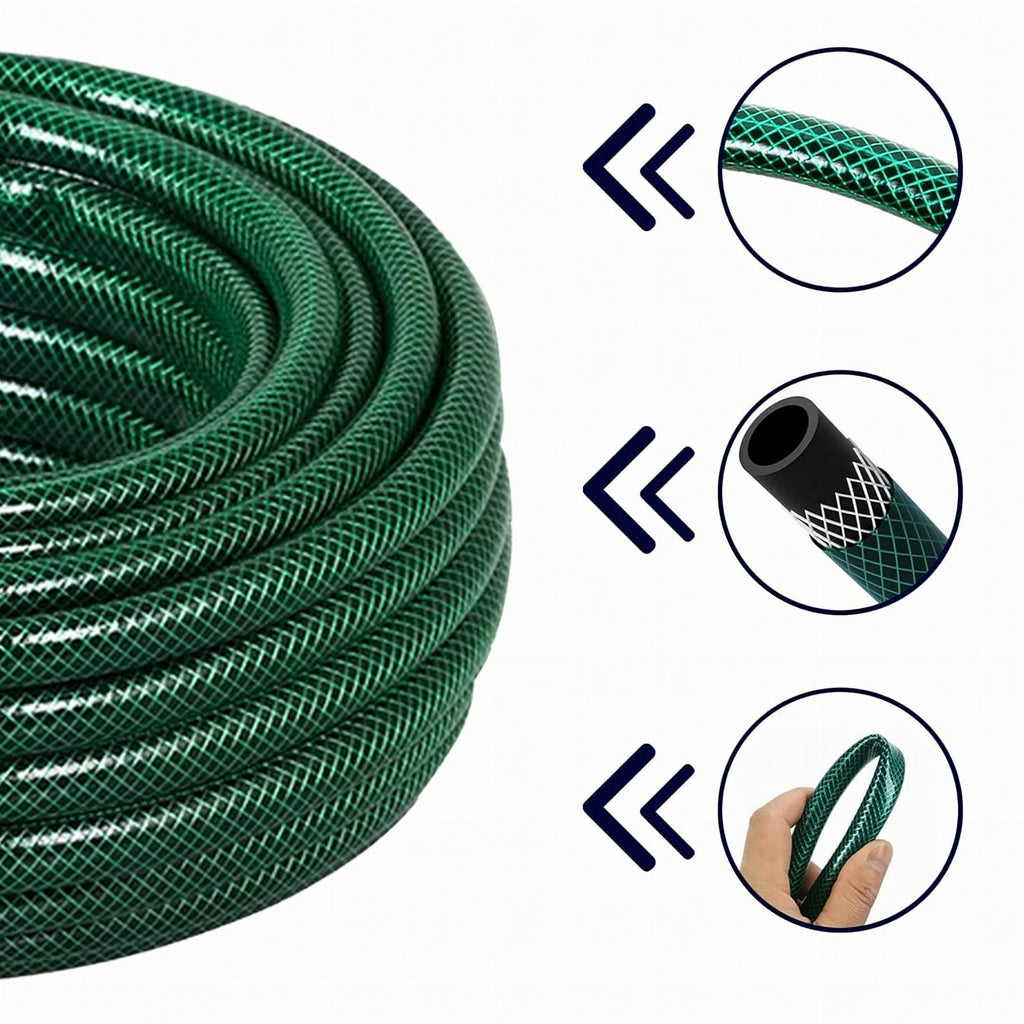 3-kihiline painduv kummist aiavoolik 1/2 tolli 30 m I-S-1