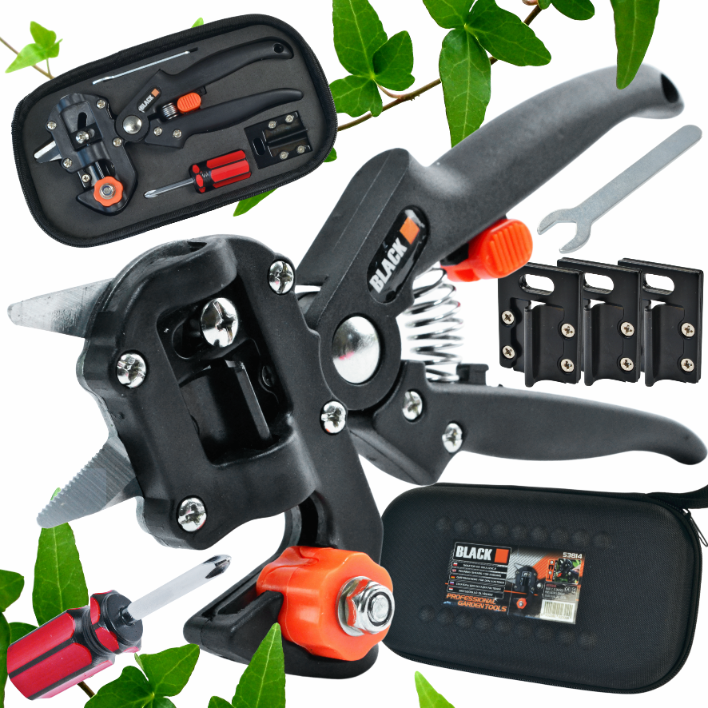 Tree Grafting and Budding Pruner Set with Case