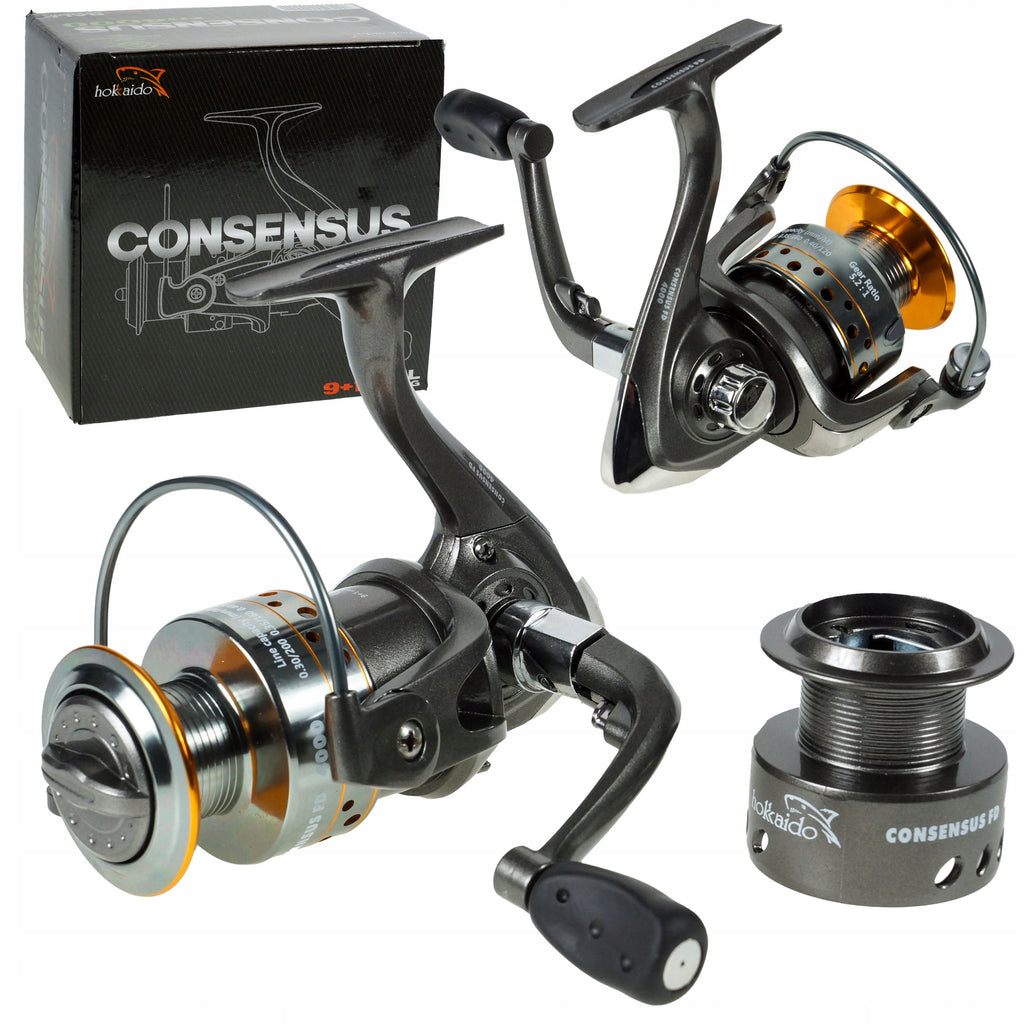 Hokkaido Consensus FD3000 rull 9+1 Spinfeeder
