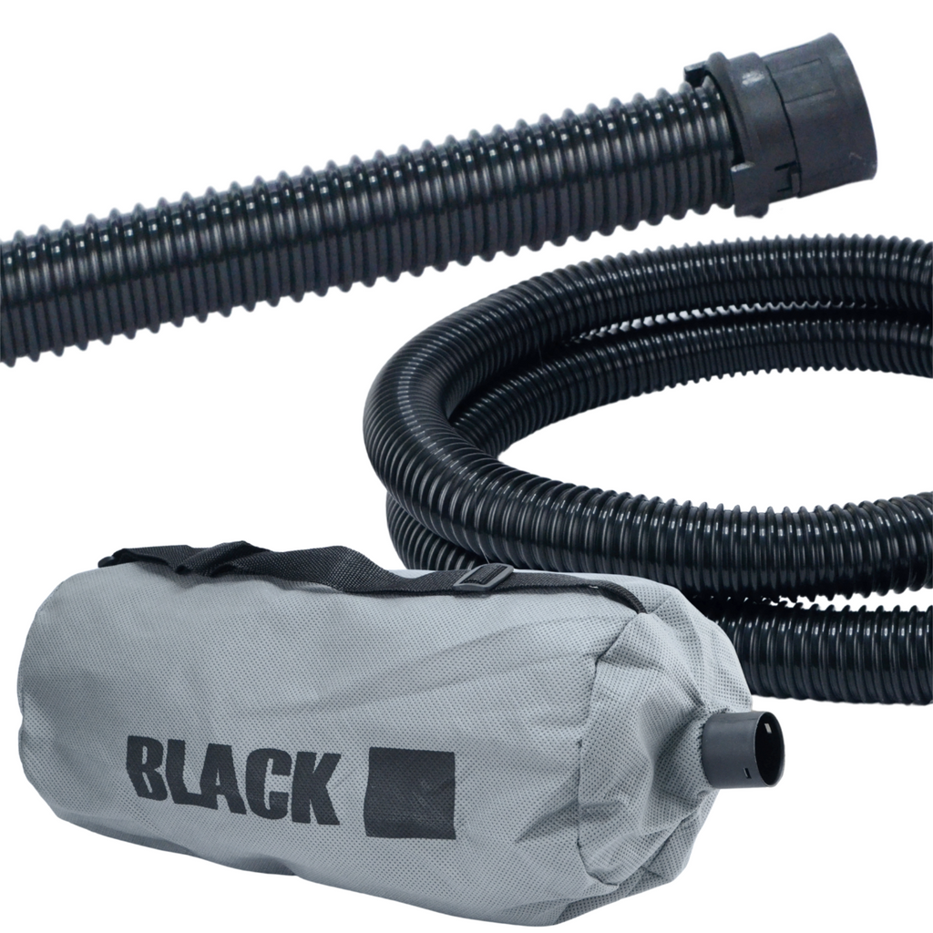 KROHVLI SILUMISEKS MÕELDUD KIPSPLAADI LIHVIMASIN, TOLMUVABA, ISEIMAV + LED 360, MUST