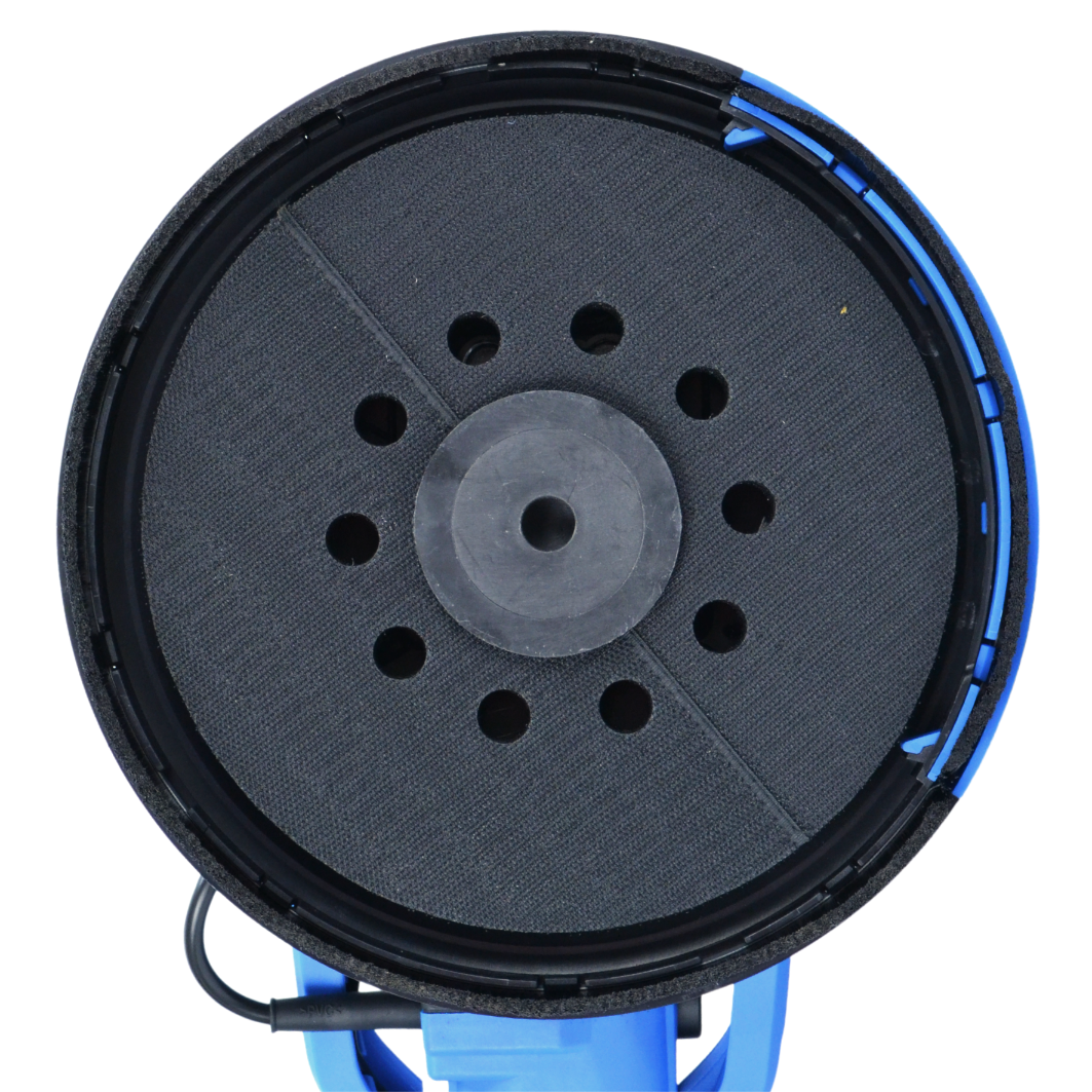 KROHVLI SILUMISEKS MÕELDUD KIPSPLAADI LIHVIMASIN, TOLMUVABA, ISEIMAV + LED 360, MUST