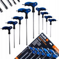 Blacktools Premium T-käepidemega Torx-võtmete komplekt 9 tk T10–T50 30110