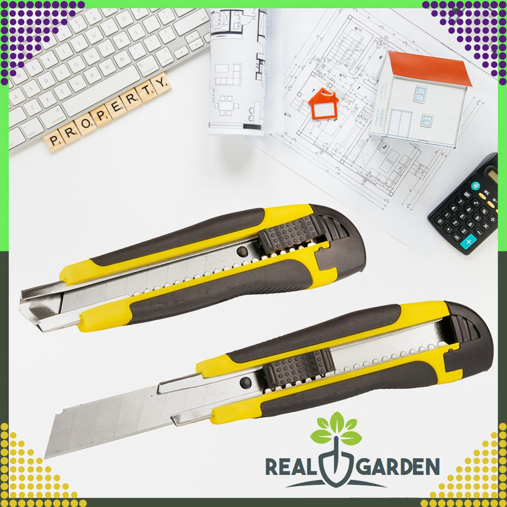 Universal Wallpaper Utility Knife with 18mm Snap-Off Blade