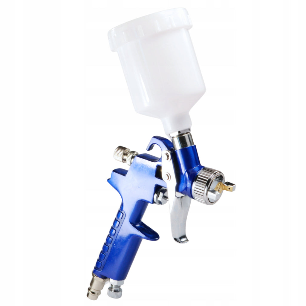 HVLP Paint Spray Gun with 1.0mm Nozzle and 120ml Tank